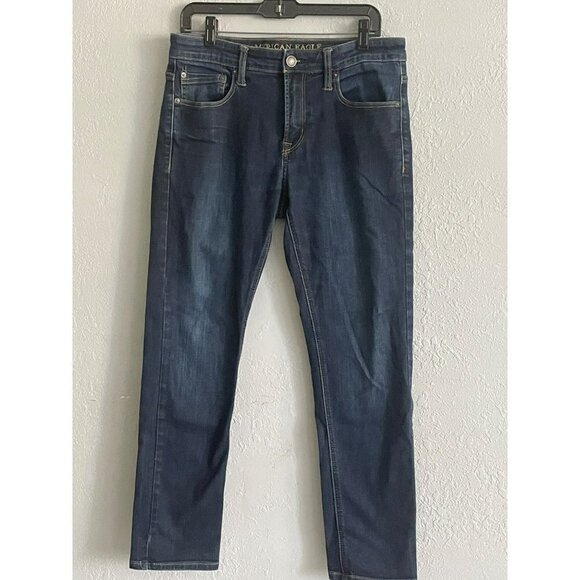American Eagle Outfitters Other - AMERICAN EAGLE JEANS OUTFITTERS  MENS ACTIVE FLEX SIZE 32X30 DENIM SKINNY PANTS